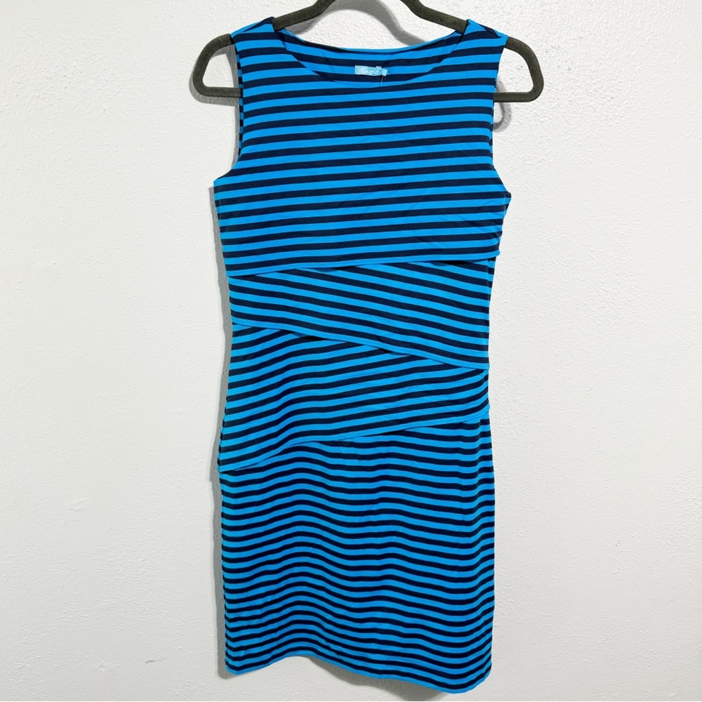 NWT J. McLaughlin Nicole dress blue small